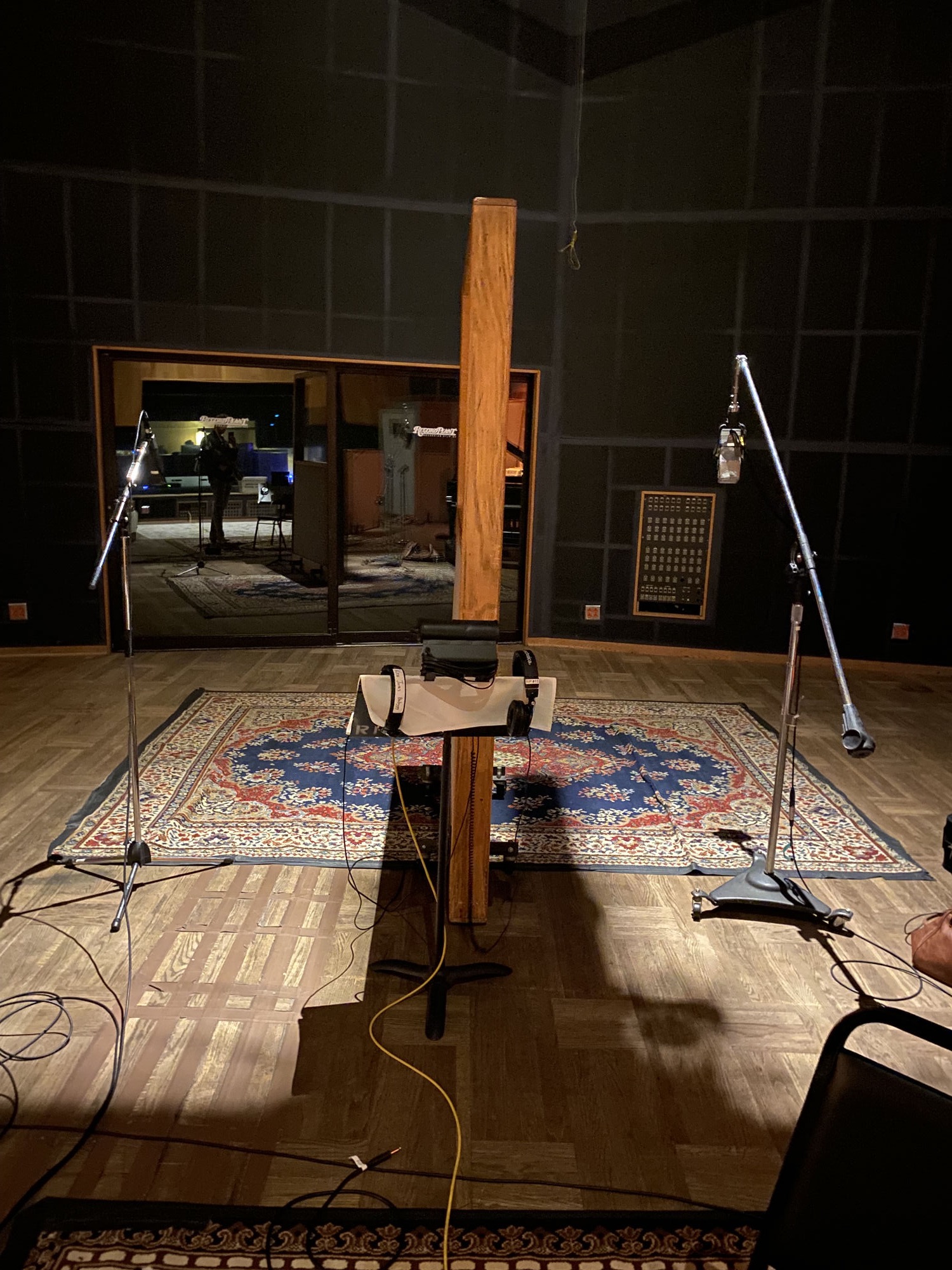 Recording studio tracking room